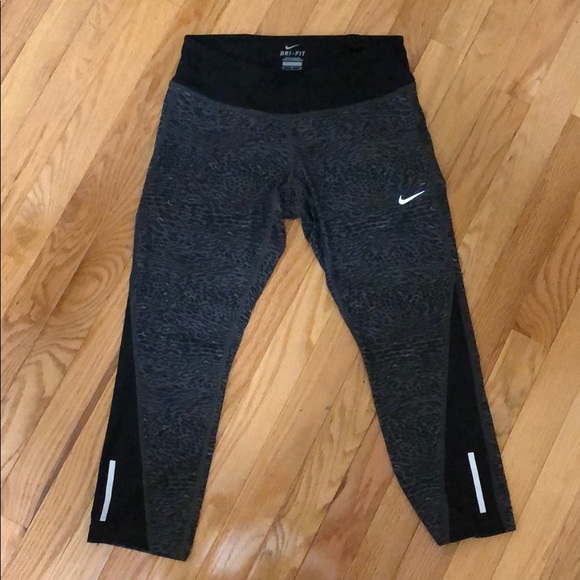Nike Running Crop Leggings - Picture 1 of 5